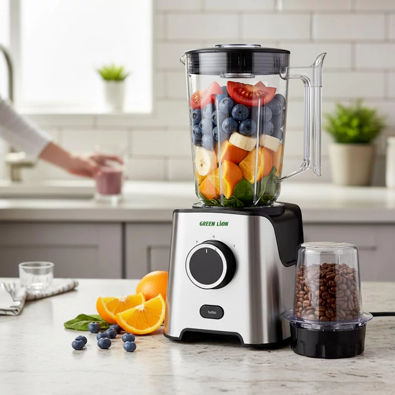 مخلوط‌کن حرفه‌ای گرین‌لاین مدل Green Lion Jet Blend Pro 650W