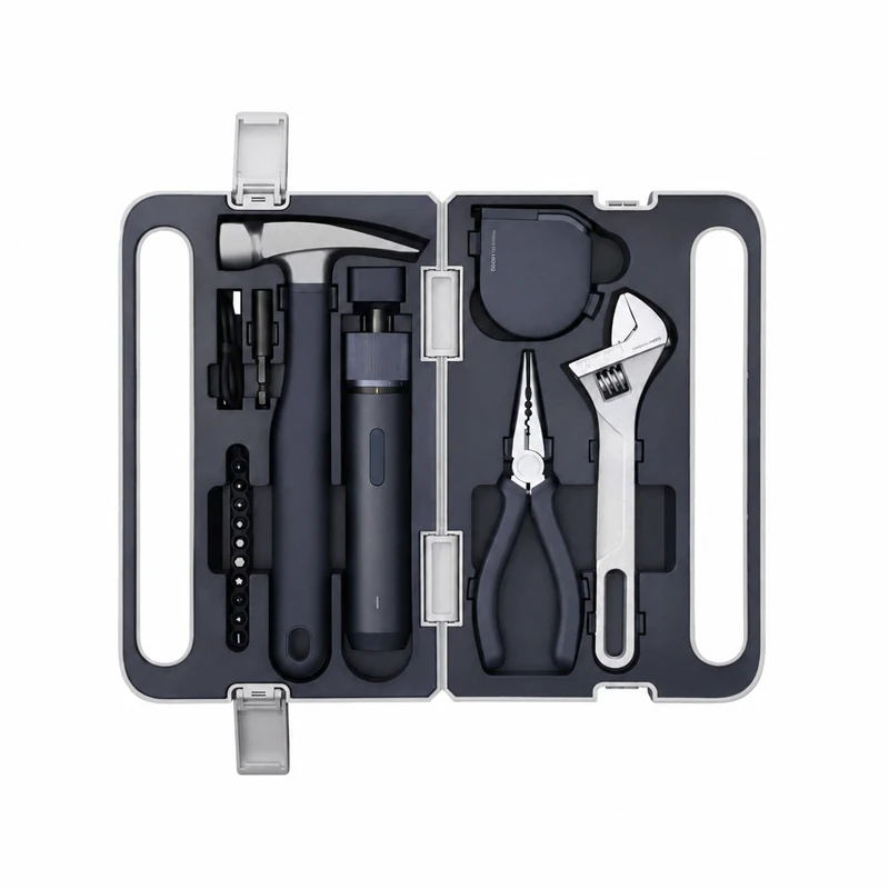 کیت جعبه ابزار و پیچ‌گوشتی شارژی هوتو مدل HOTO Electric Screwdriver Tool Set QWDGJ001