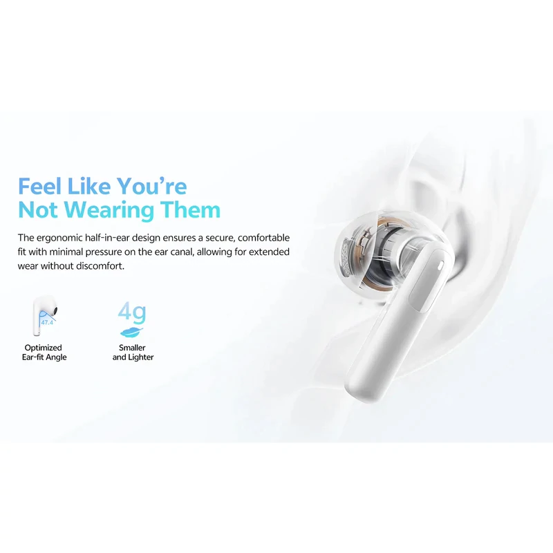 هندزفری بلوتوثی کیو سی وای مدل QCY AilyBuds E10