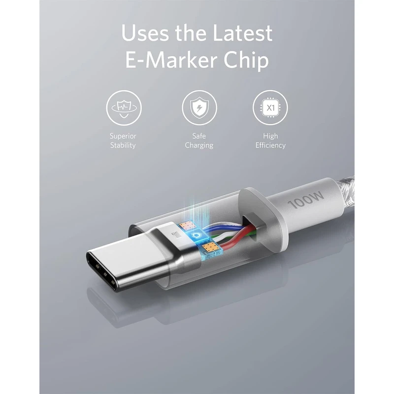 کابل تبدیل USB-C به USB-C انکر مدل Anker 333 A8757