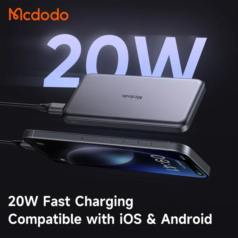 پاوربانک مک دودو مدل MC-378 ظرفیت 10000 میلی آمپرساعت