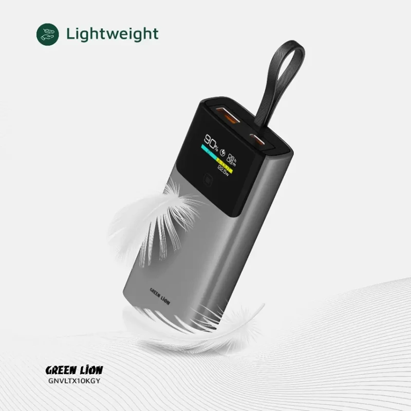 پاوربانک گرین لاین مدل Voltix ظرفیت 10 هزار میلی آمپر ساعت PD20W