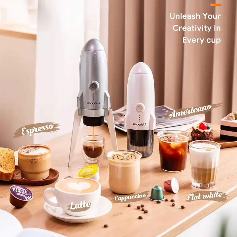 اسپرسوساز شارژی قابل حمل کاپادلی ایمپتیوس Capadeli Impetus Espresso coffee maker (ME2409)