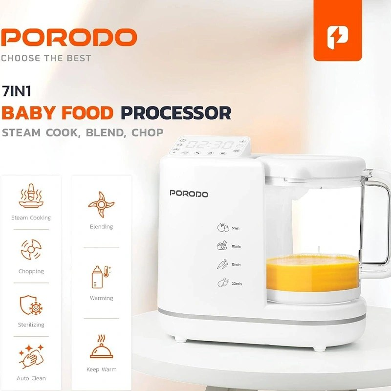 غذاساز کودک پرودو مدل Baby Food Processor 7 In 1 LFS018