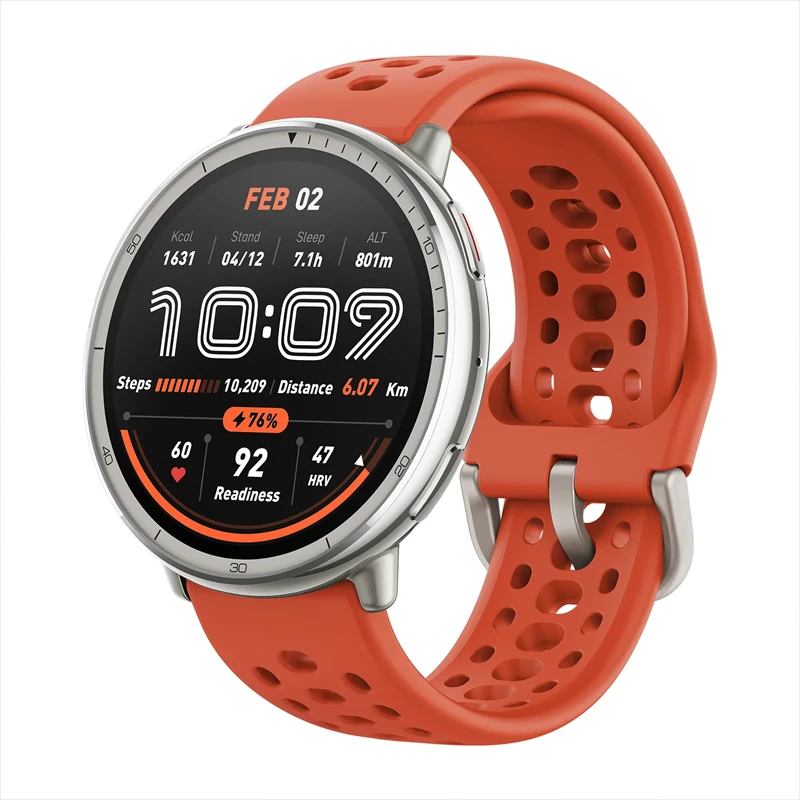 ساعت هوشمند امیزفیت Amazfit Active 2 بند چرمی