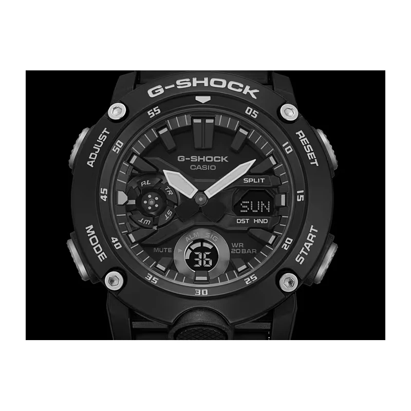 ساعت مچی مردانه کاسیو G-SHOCK جی شاک مدل GA-2000S-1ADR