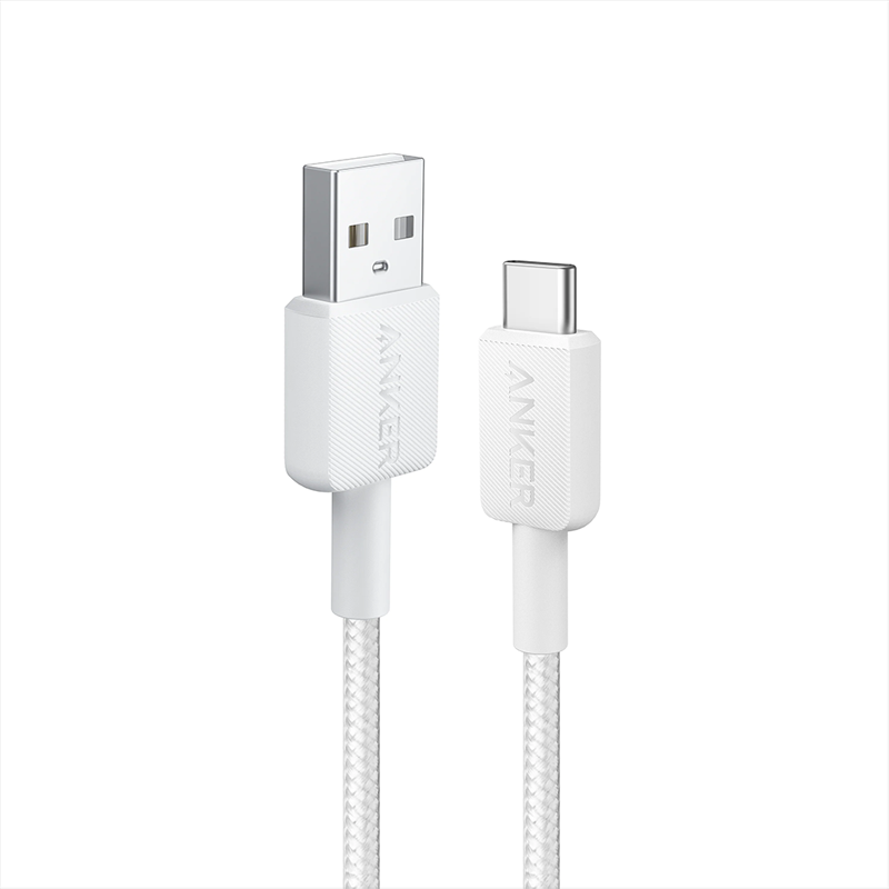 کابل USB به Type C انکر سری 322 مدل A81H5 طول 0.9 متر