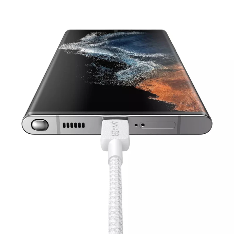 کابل USB به Type C انکر سری 322 مدل A81H5 طول 0.9 متر