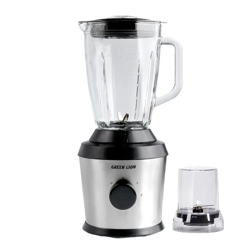 مخلوط کن و آسیاب کن گرین لاین مدل Blend Pro Mixer Grinder 500W 1500mL GNBLDPMIXG6SL