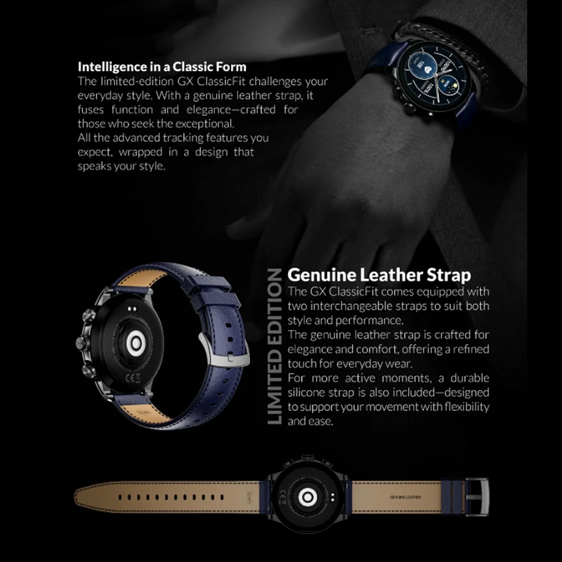 ساعت هوشمند گلوریمی مدل (Glorimi GX Classic Fit (Limited Edition