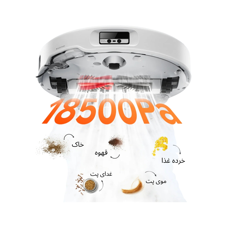جارو رباتیک روبوراک مدل Roborock Qrevo Edge  (کالای اصلی و گلوبال)