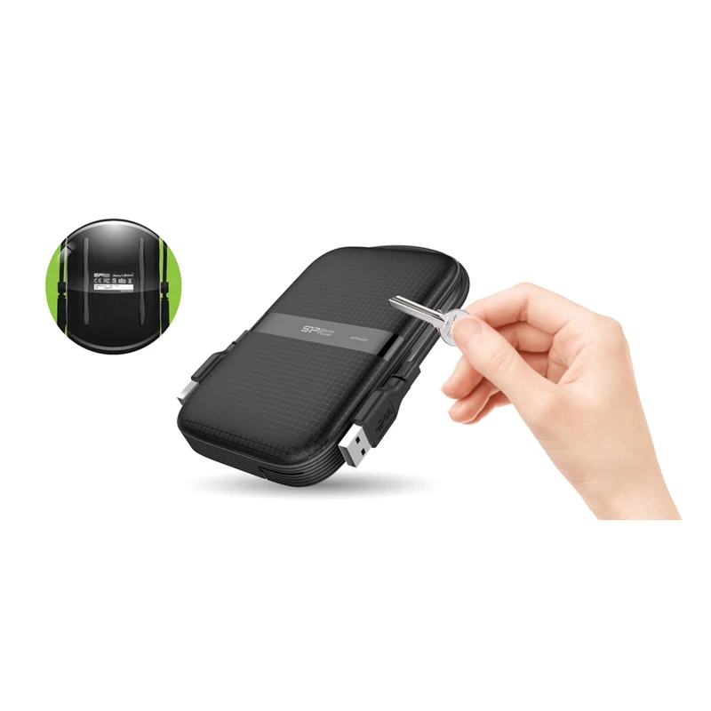 حافظه اچ دی دی سیلیکون پاور مدل Armor A60 ظرفیت 2 ترابایت