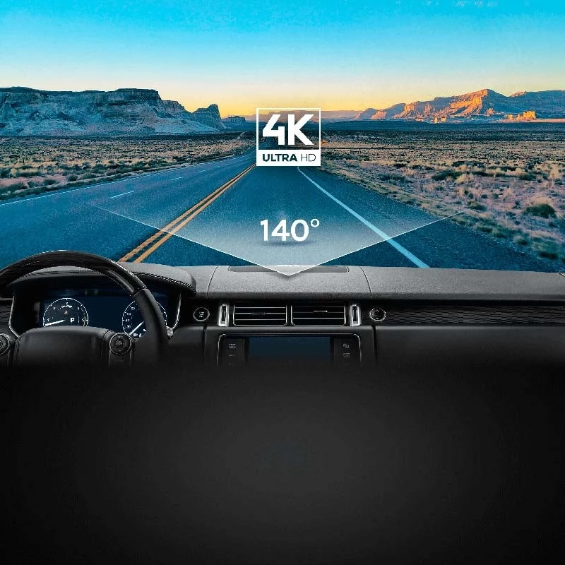 دوربین فیلم برداری خودرو سوِنتی مِی مدل 70maI Dash Cam A800S به همراه دوربین عقب