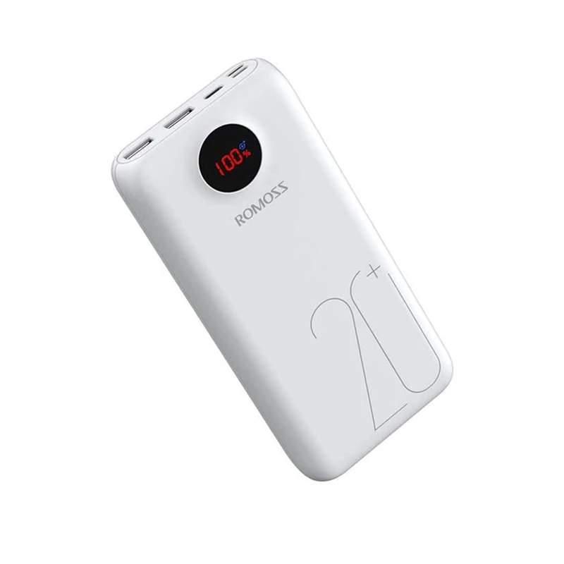 شارژر همراه شارژ سریع 18 وات روموس مدل SW20Pro ظرفیت 20000 میلی آمپر