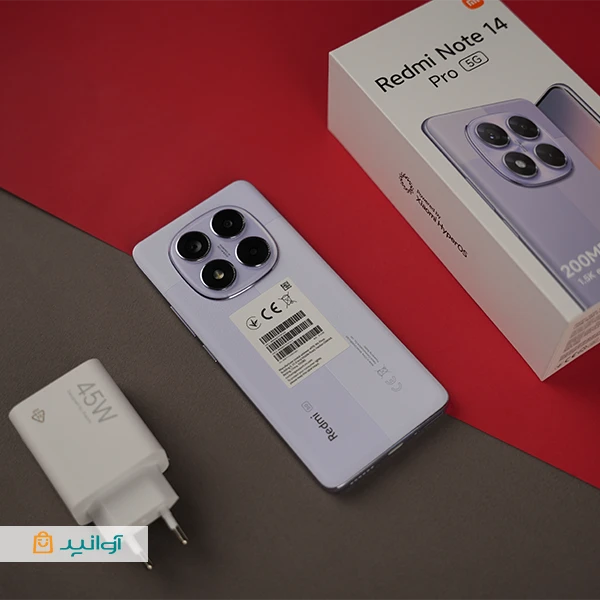 گوشی موبایل شیائومی Redmi Note 14 Pro ظرفیت 256 گیگابات 8 گیگابایت گلوبال - همراه با شارژر