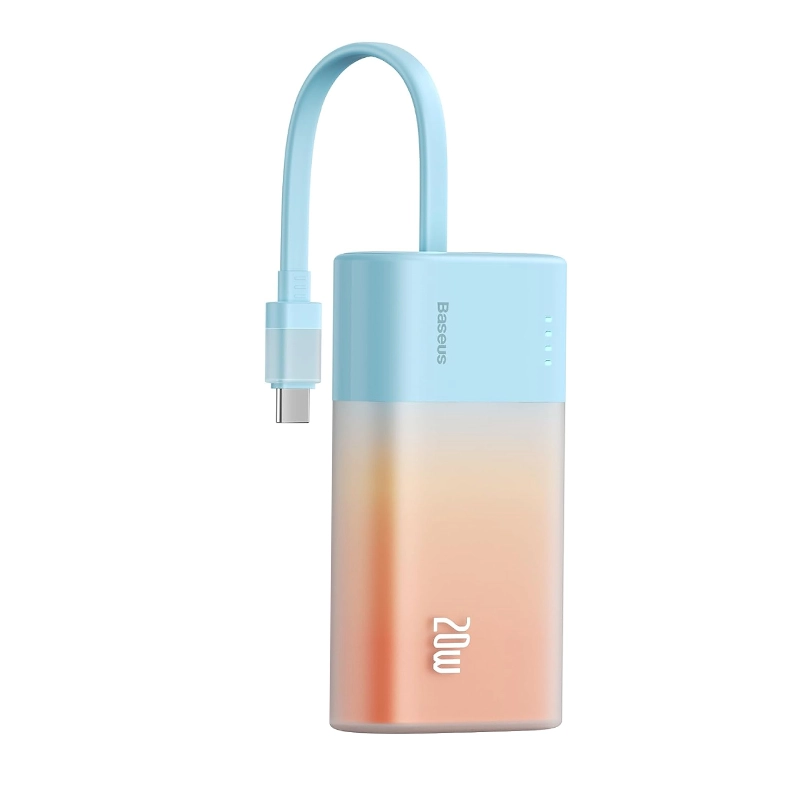 پاوربانک بیسوس 20w با ظرفیت 5200 میلی‌آمپر ساعت مدل Baseus Popsicle IP Edition