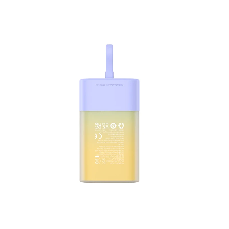 پاوربانک بیسوس 20w با ظرفیت 5200 میلی‌آمپر ساعت مدل Baseus Popsicle IP Edition