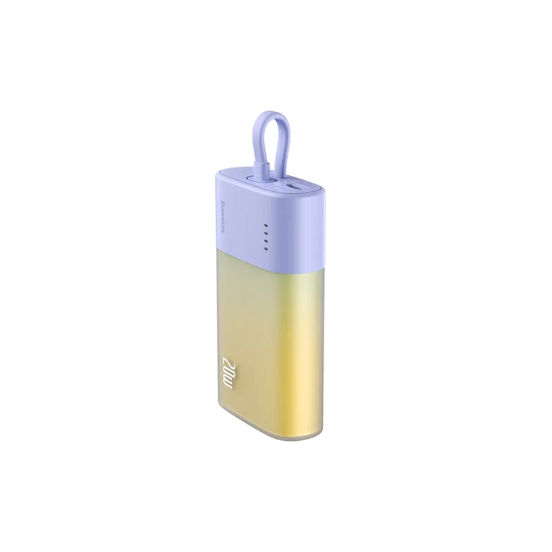 پاوربانک بیسوس 20w با ظرفیت 5200 میلی‌آمپر ساعت مدل Baseus Popsicle IP Edition