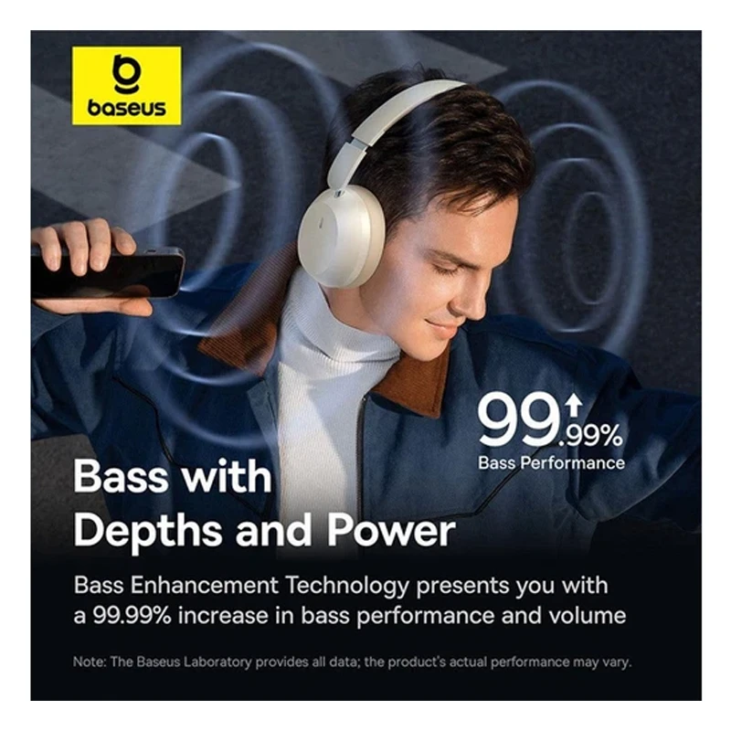 هدفون بیسوس مدل Baseus Bass 35 Max