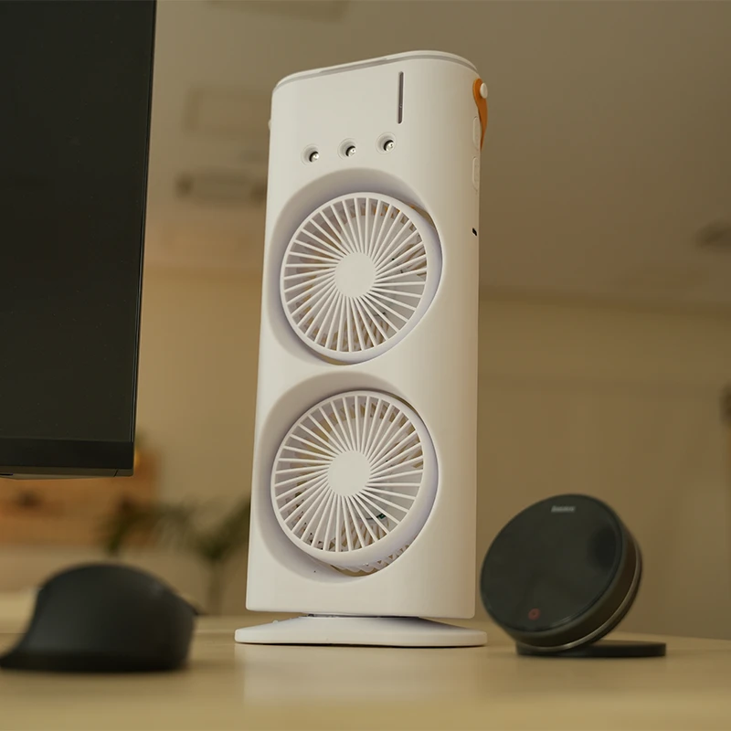 پنکه مه پاش شارژی ریموت دار مدل Double-ended Spray Fan