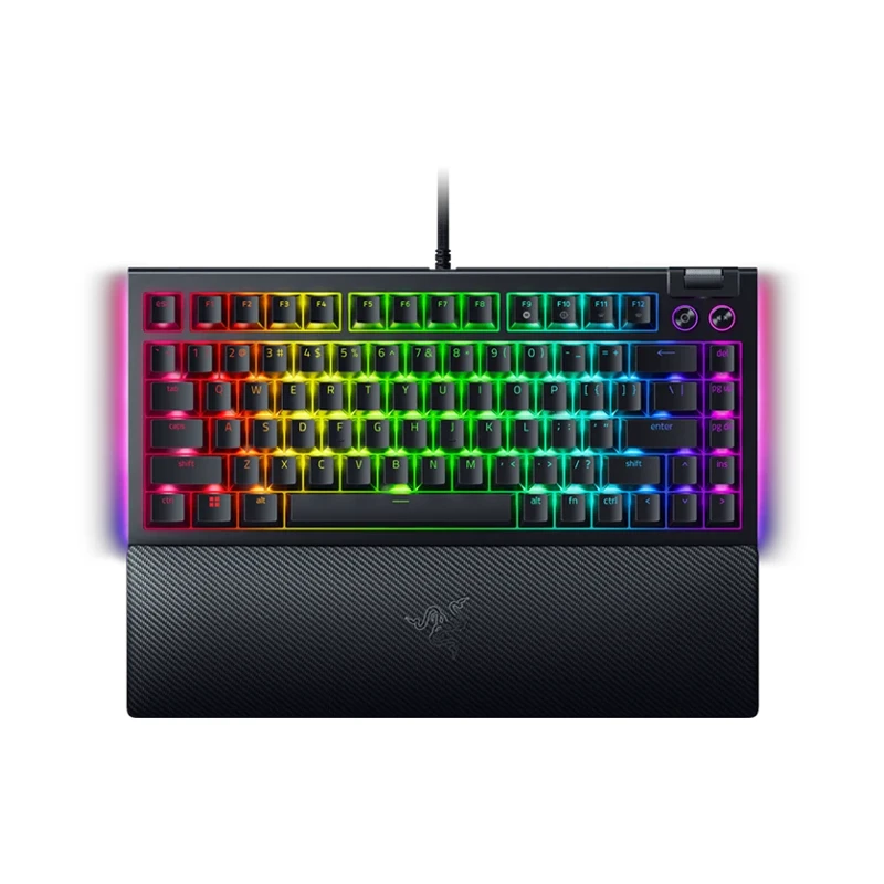 کيبورد گیمینگ ريزر RAZER BLACKWIDOW V4 75% Black