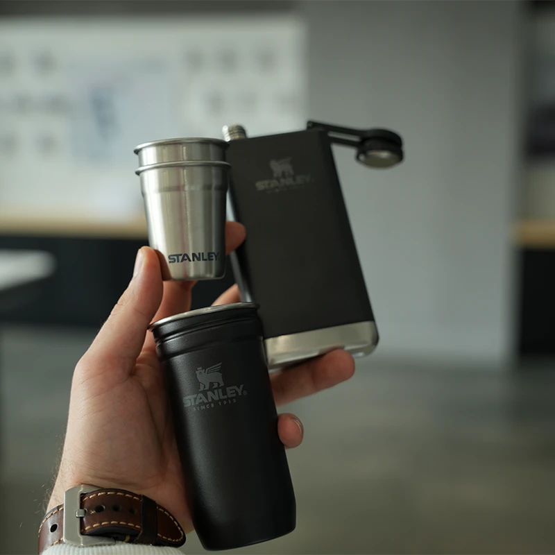 ست شات و فلاسک استنلی  Stanley Shot Glass + Flask Set