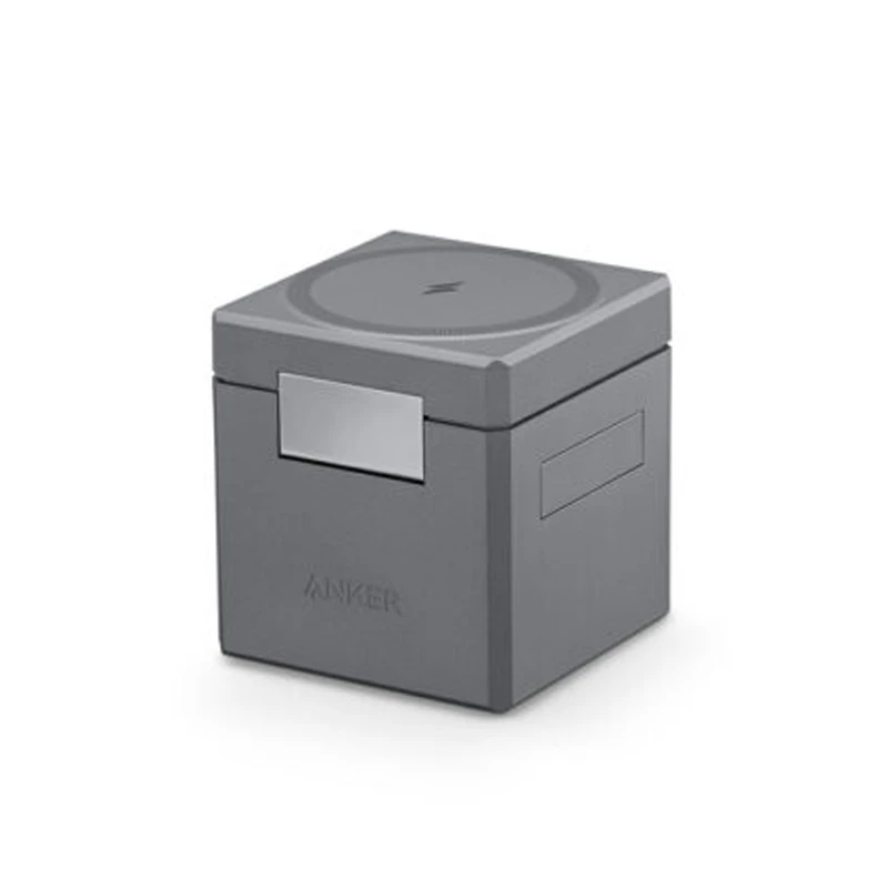 شارژر وایرلس مگ سیف 3 در 1 انکر Anker 3-in-1 Cube with MagSafe Y1811