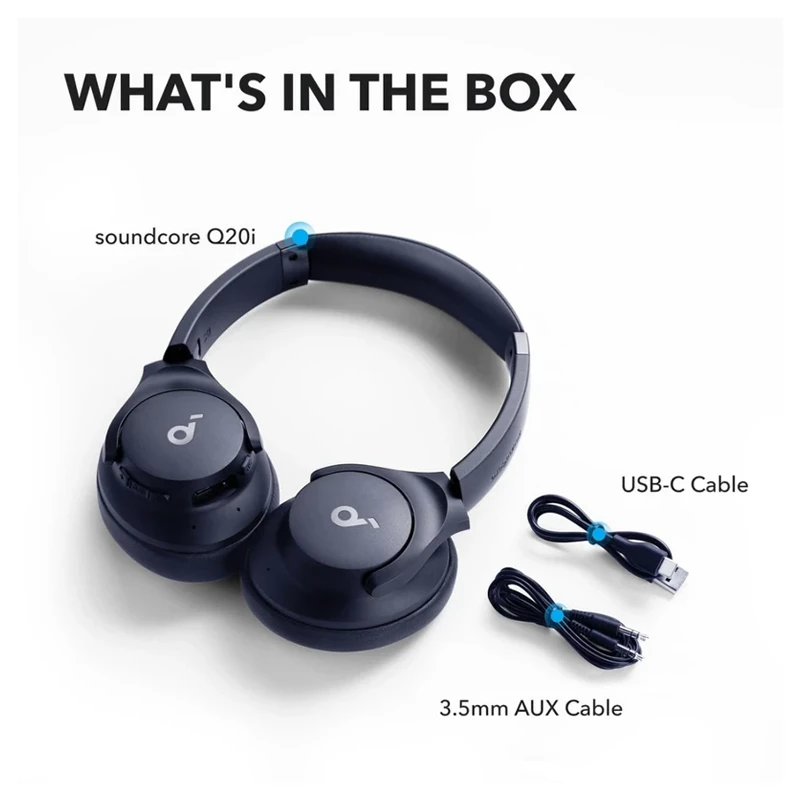 هدفون بی سیم انکر مدل Soundcore Q20i A3004