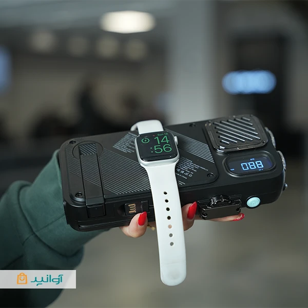 پاوربانک خورشیدی 16000 میلی آمپر پاورولوژی مدل Powerology 16000mAh Solar Power Bank PPBCHA49