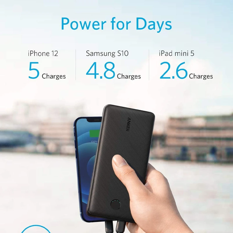پاوربانک انکر PowerCore Metro Essential A1287 ظرفیت 20000 میلی آمپر ساعت