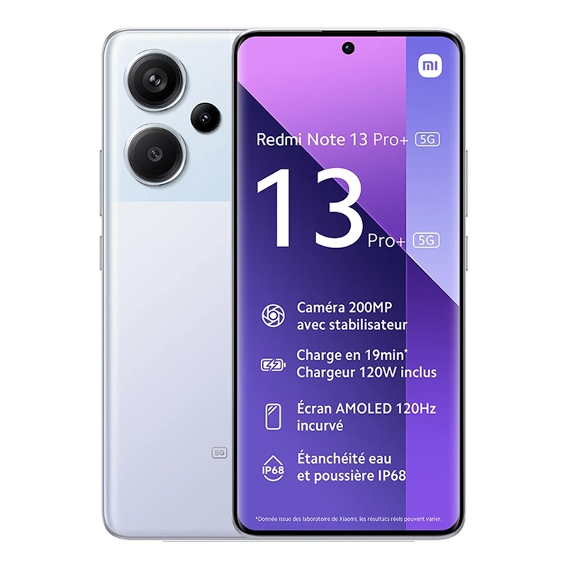گوشی موبایل شیائومی Redmi Note 13 Pro Plus 5G  ظرفیت 256 گیگابایت 8 گیگابایت - گلوبال (به همراه شارژر)