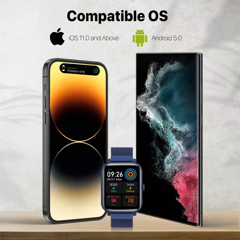 ساعت هوشمند پرومیت PROWATCH-M18