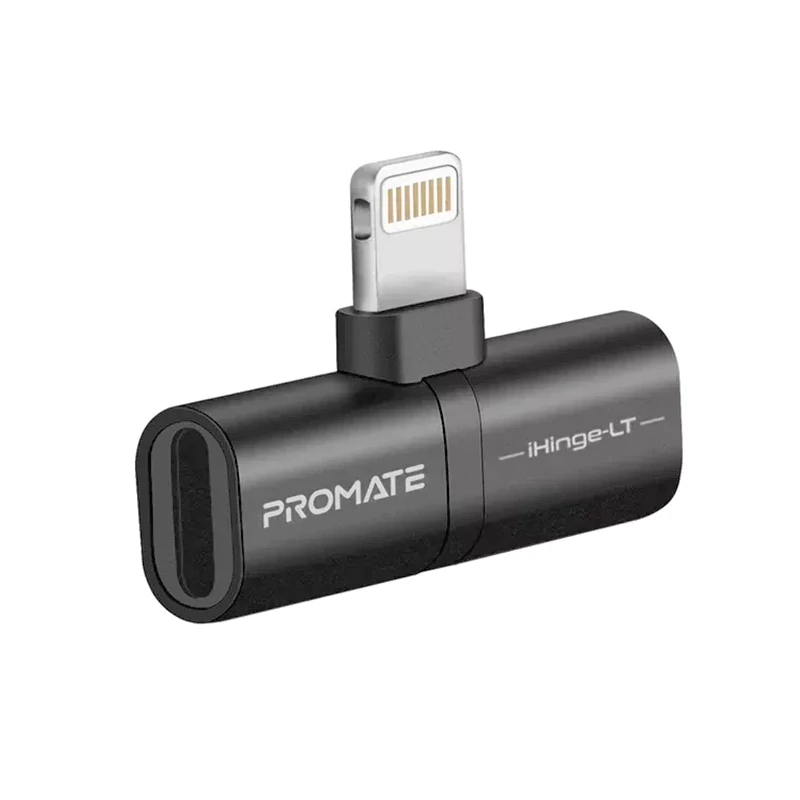 مبدل لایتنینگ 2 به 1 صدا و شارژ پرومیت مدل IHINGE-LT