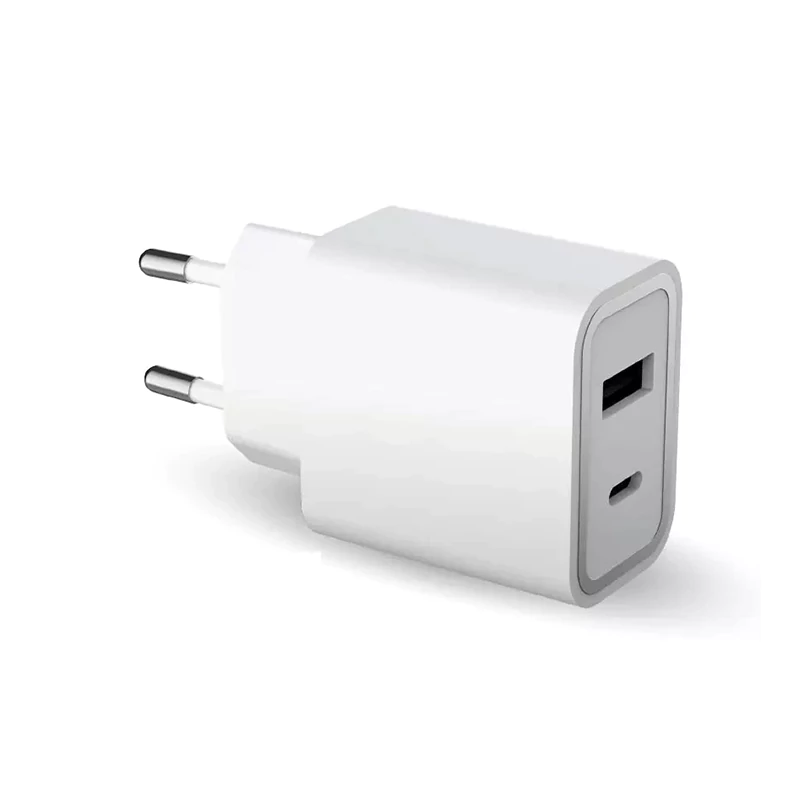 شارژر دیواری 37 وات فورس FPLICS2AC37WPDW با دو پورت USB-C و USB-A