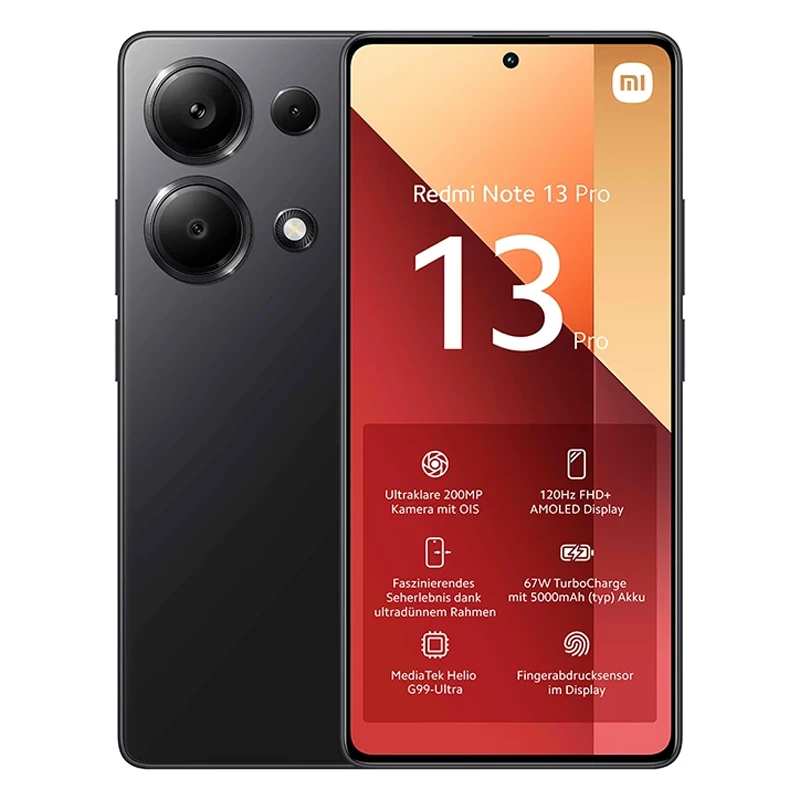 گوشی موبایل شیائومی Redmi Note 13 Pro 4G ظرفیت 512 گیگابایت 12 گیگابایت - گلوبال