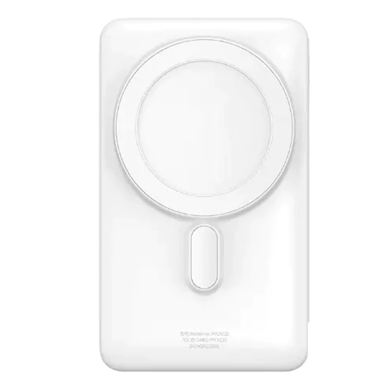 پاوربانک مغناطیسی ۱۰۰۰۰ میلی‌آمپر ۲۰ واتی وایرلس بیسوس مدل Magnetic Bracket Wireless PPCX0002
