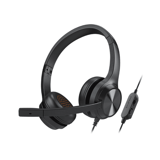 هدست با سیم کریتیو مدل Chat WFH Headset 3.5mm