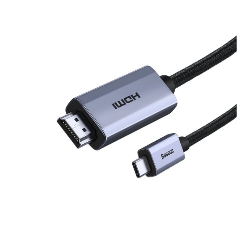 کابل ۲ متری Type-C به HDMI بیسوس مدل WKGQ010101