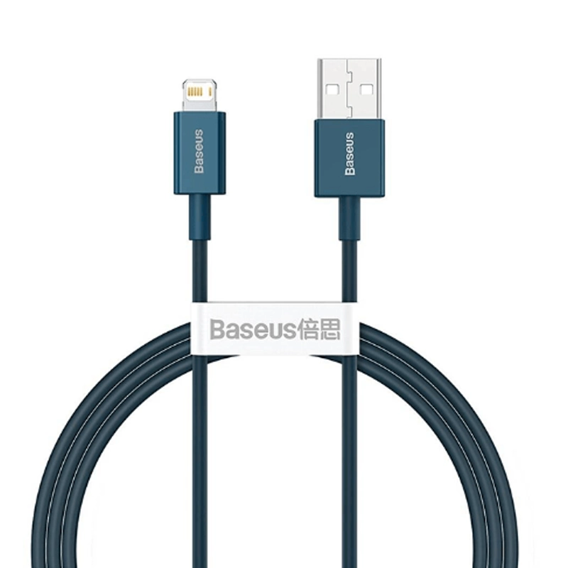 کابل USB به Lightning بیسوس 1متری مدل CALYS-A02