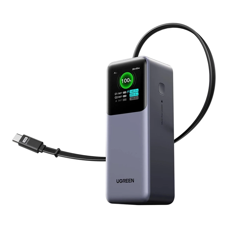 پاوربانک 20000 میلی آمپر 165 واتی یوگرین مدل UGREEN PB726