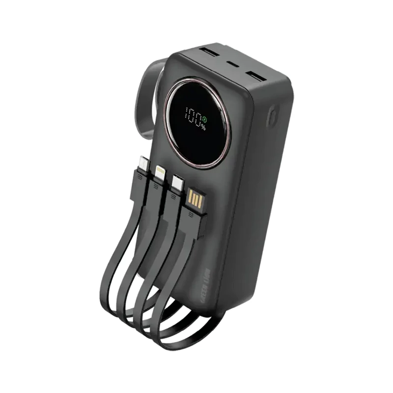 پاوربانک گرین مدل Power Pulse ظرفیت 3۰ هزار میلی آمپر ساعت