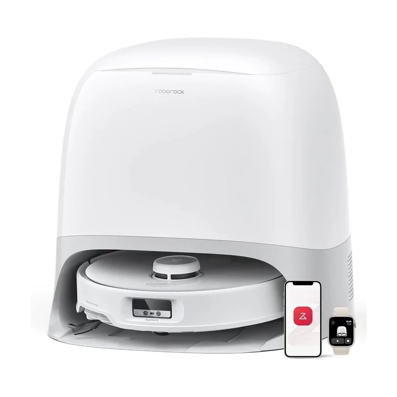 جارو رباتیک روبوراک مدل Roborock Qrevo Curve (کالای اصلی و گلوبال)