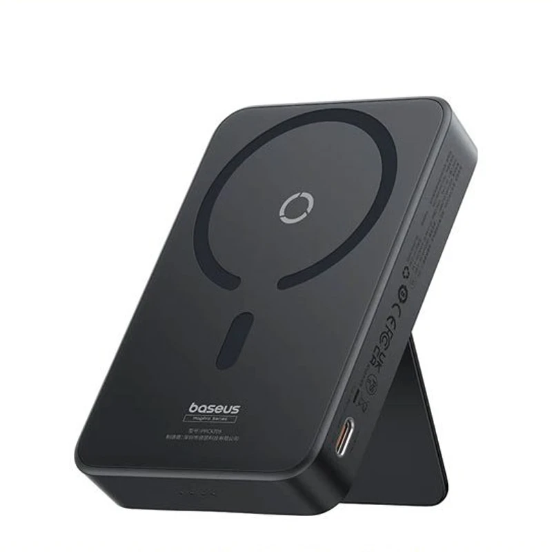 پاور بانک وایرلس 5000 میلی آمپر بیسوس مدل Baseus MagPro Magnetic P10064101