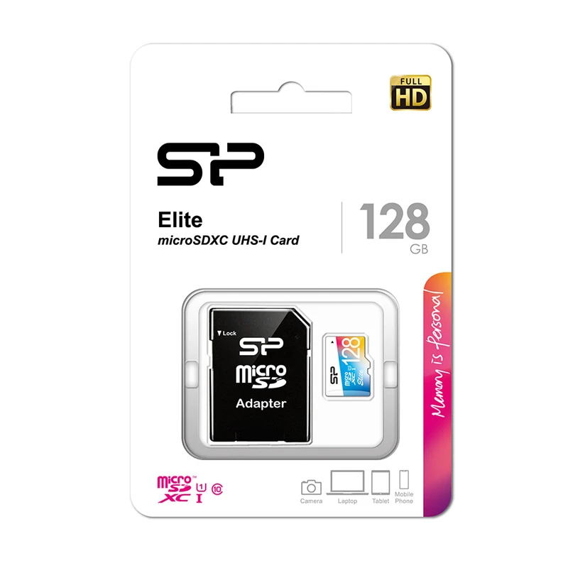 کارت حافظه سیلیکون پاور ELITE microSDHC UHS-1 - حافظه 128 گیگابایت