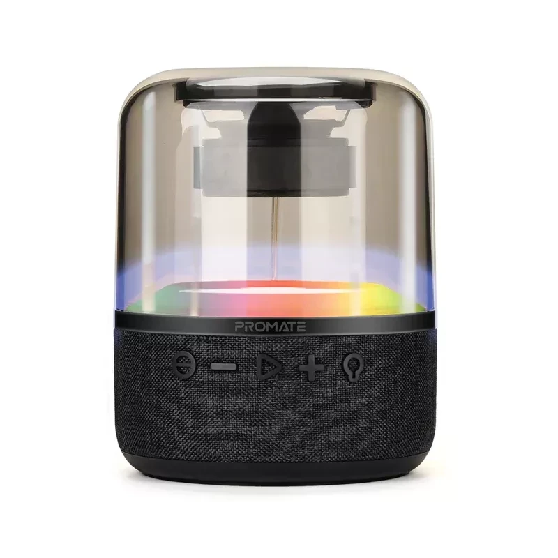 اسپیکر بلوتوثی همراه پرومیت مدل GLITZ-L.BLACK