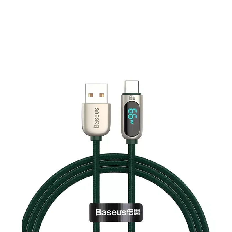 کابل ۱ متری USB به Type-C بیسوس 66W مدل   CASX020001