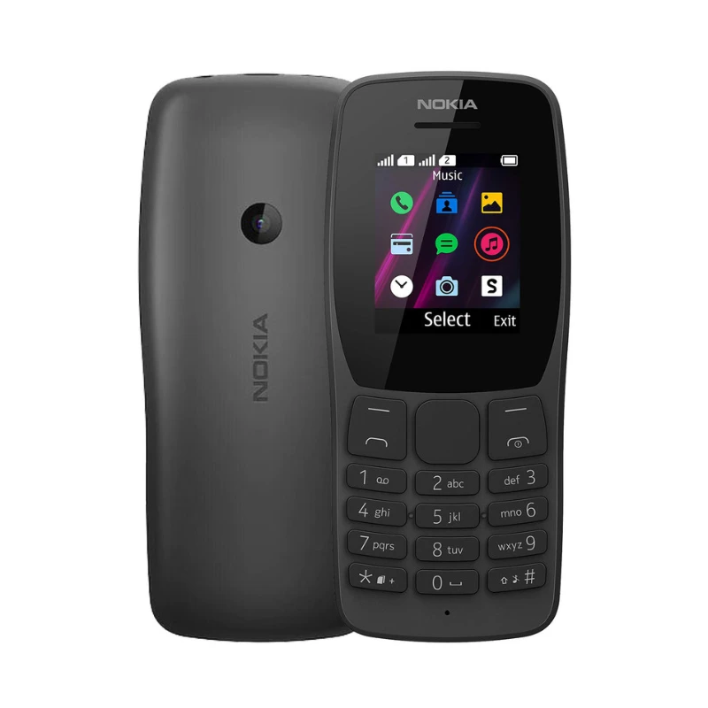 گوشی موبایل نوکیا Nokia 110 FA (2019) ظرفیت 4/4MB