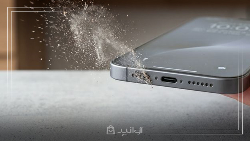 بهترین روش تمیز کردن اسپیکر گوشی با مسواک یا برس نرم