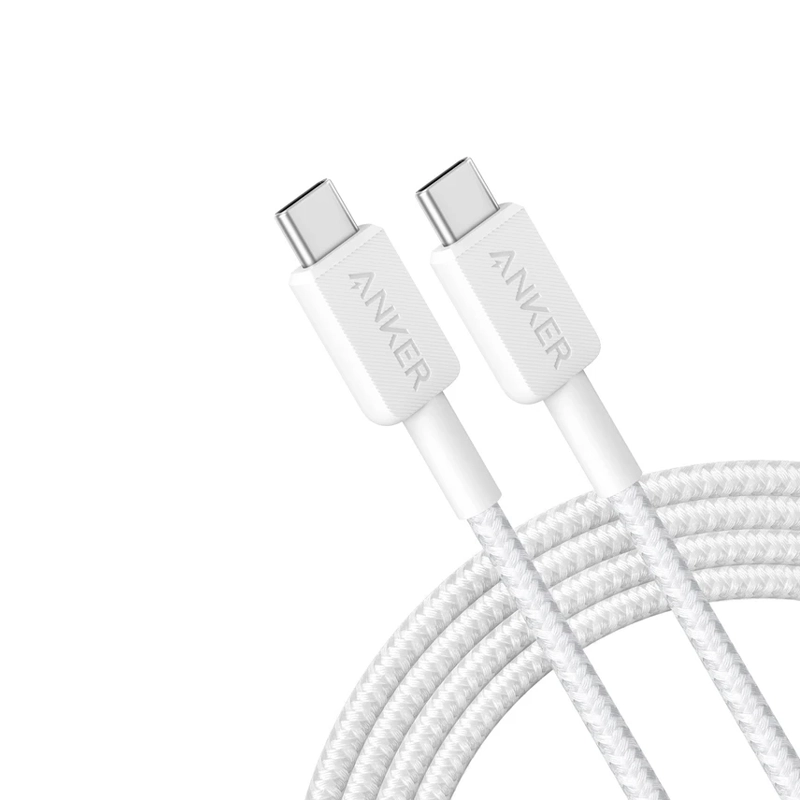 کابل تبدیل USB-C به USB-C انکر مدل A81F6H11 طول 1.8 متر