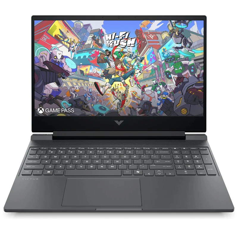 لپ تاپ 15.6 اینچی اچ‌پی مدل Victus 15 fa2013dx-Core i5 13420H-RTX3050 6GB-8GB DDR4-512GB SSD
